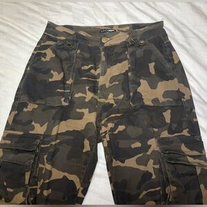Fashion Nova Camouflage Joggers